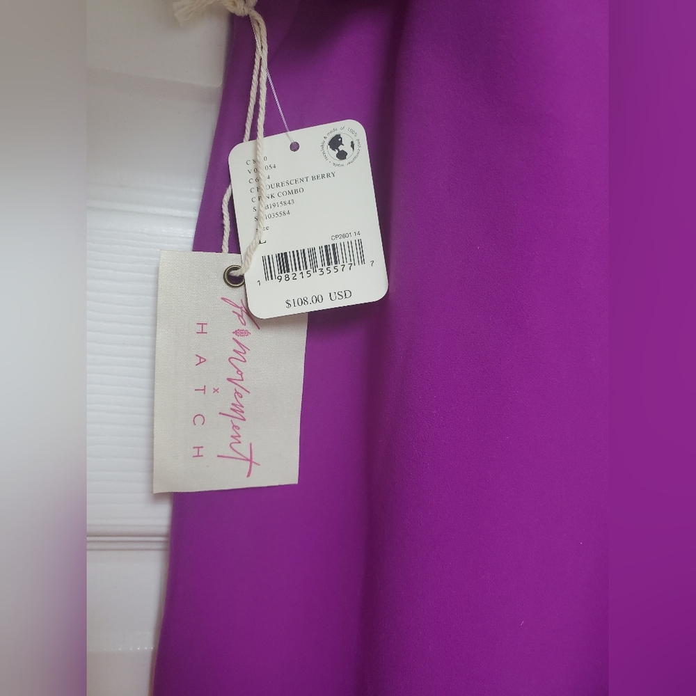FP Movement x Hatch Never Better Maternity Leggings/Fluorescent Berry - Picture 7 of 10
